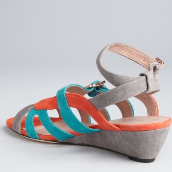 Rebecca Minkoff Suede Wedge Sandals - Picture 7 of 10